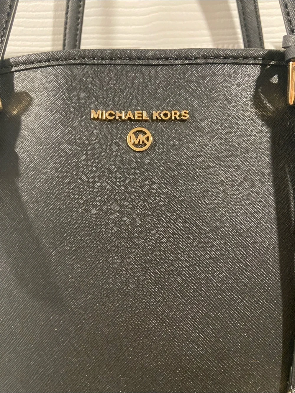 🖤 Michael Kors Saffiano Leather Tote - Black 🖤